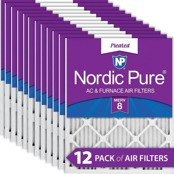 Replacement For NORDIC PURE 17X20X1CUSTOMM812, Ilc, Mfr#: 17X20X1CUSTOMM8-12